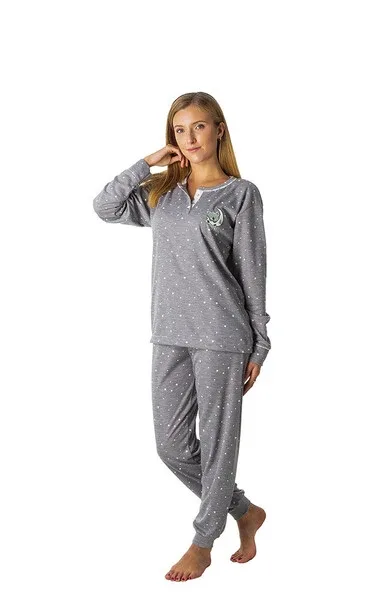 Pijama de invierno para Mujer estampado ESTRELLAS