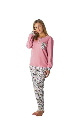 Pijama de invierno para Mujer estampado