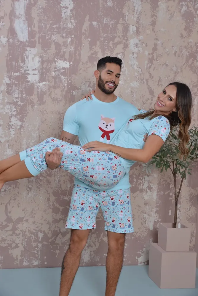Combo pijamas para parejas Osos